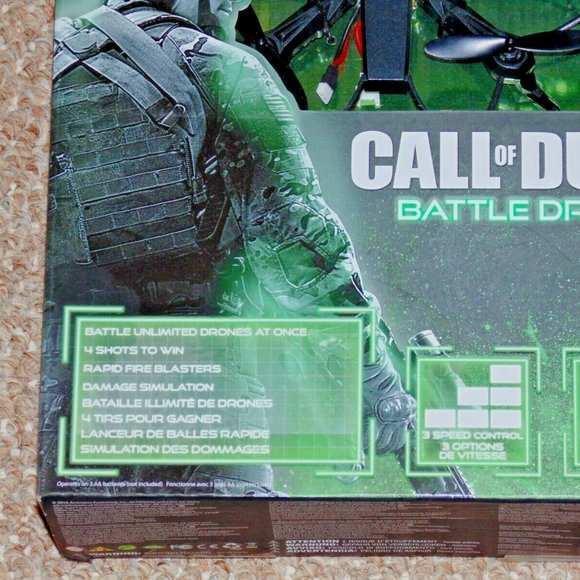 2016 DGL Toys Call of Duty Battle Drones RC Rechargeable Quadcopter Brand New - Picture 5 of 14
